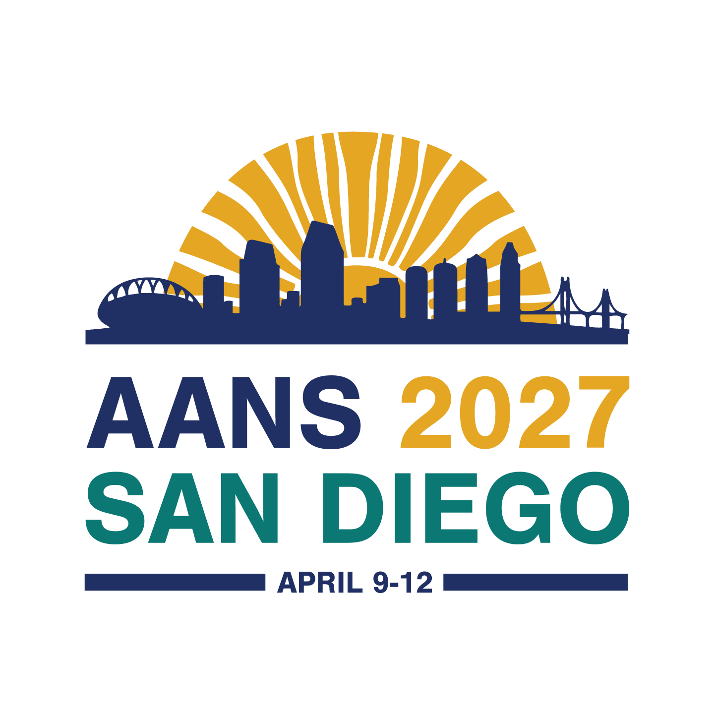 2027 AANS Logo San Diego