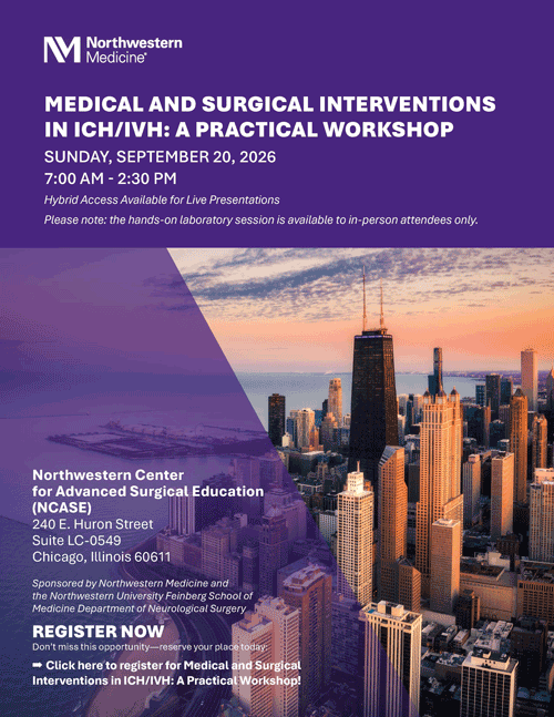 Medical and Surgical Interventions in ICH/IVH: A Practical Workshop